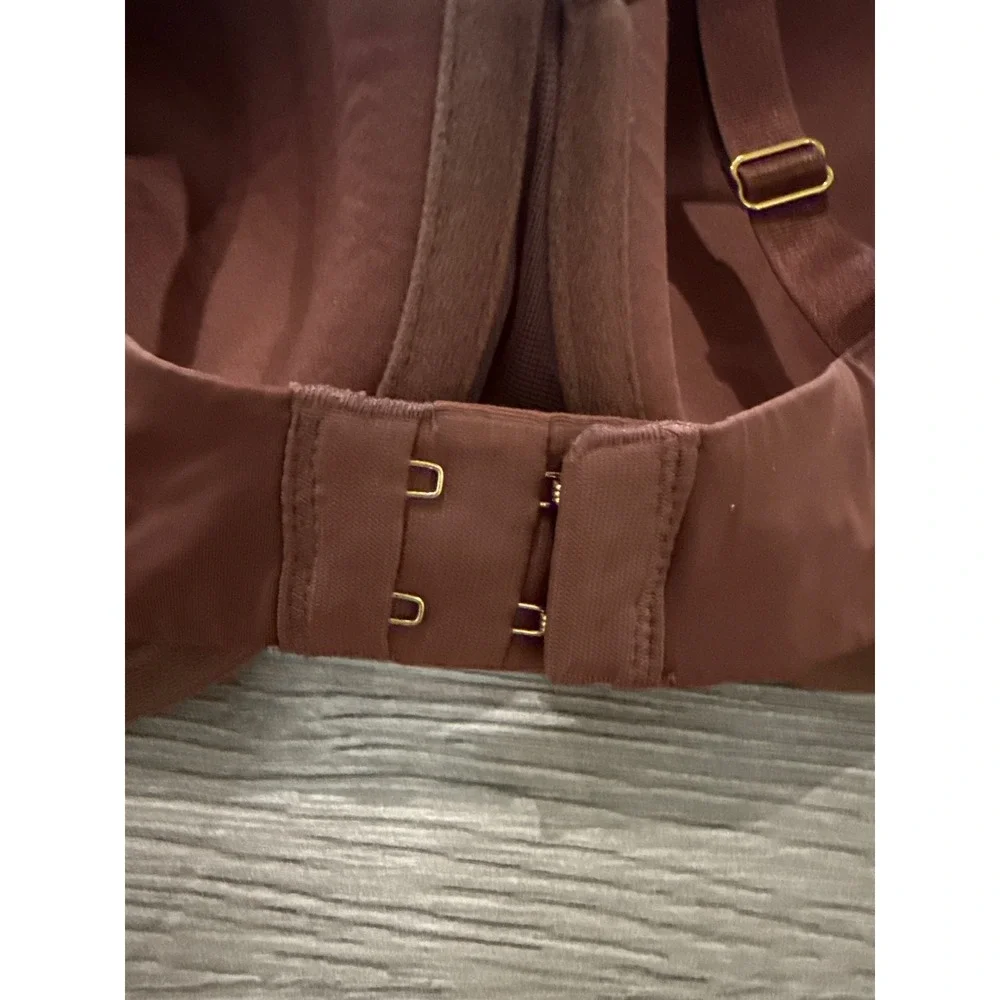 ThirdLove 24/7 Classic T-Shirt‎ Bra Mahogany Brown Underwire 36E Memory Foam Cup